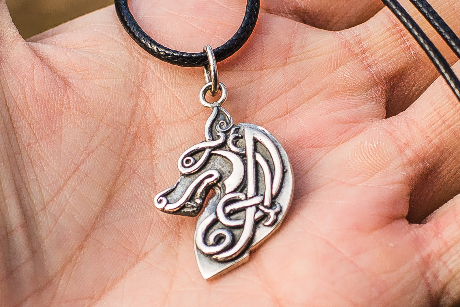 Pendentif Viking Midgard — Argent 925