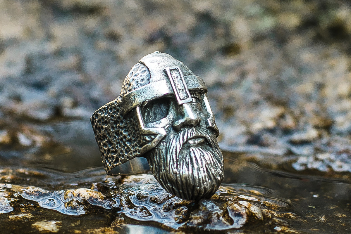 Bague Dieux Vikings Massive — Argent 925