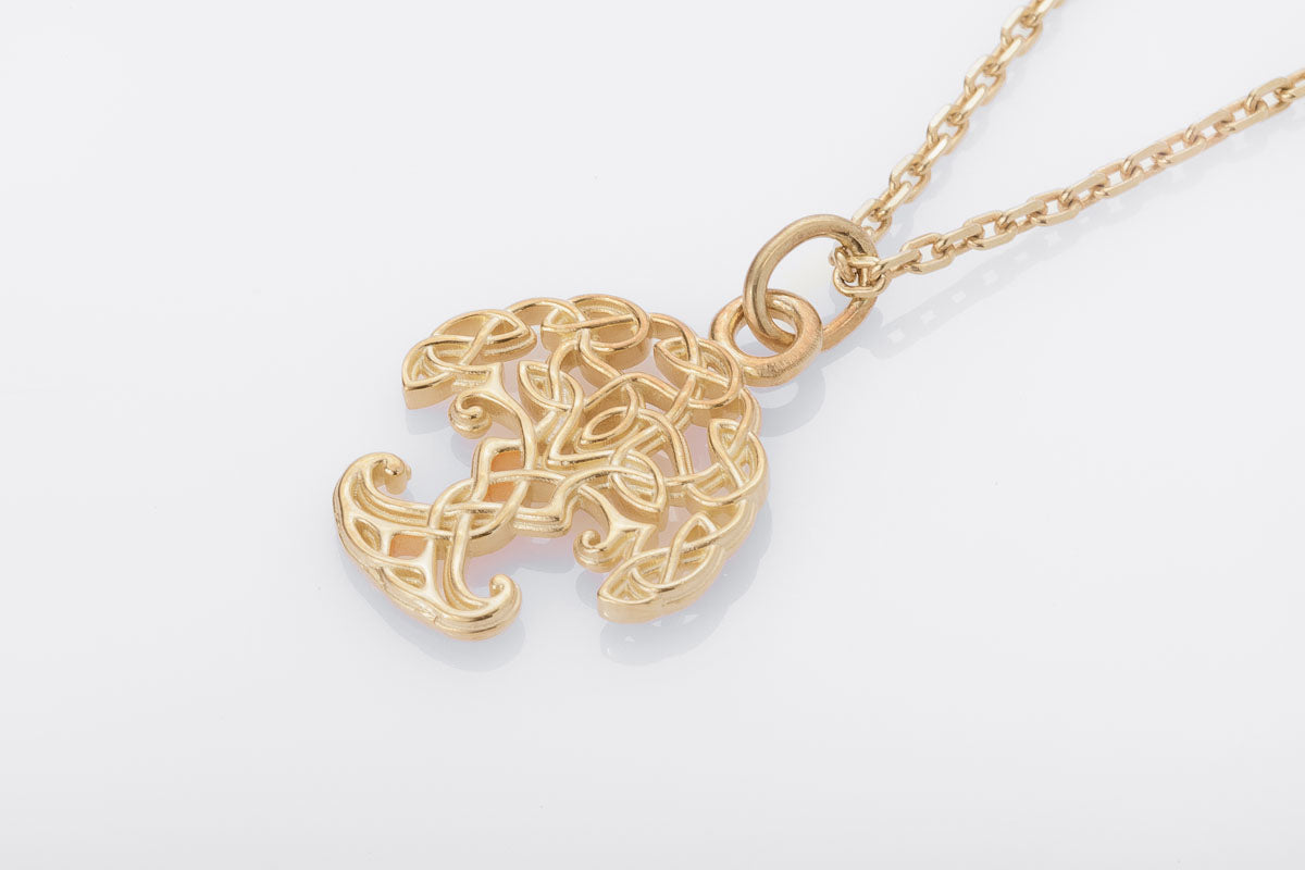 Pendentif Arbre de Vie et Yggdrasil — Argent 925