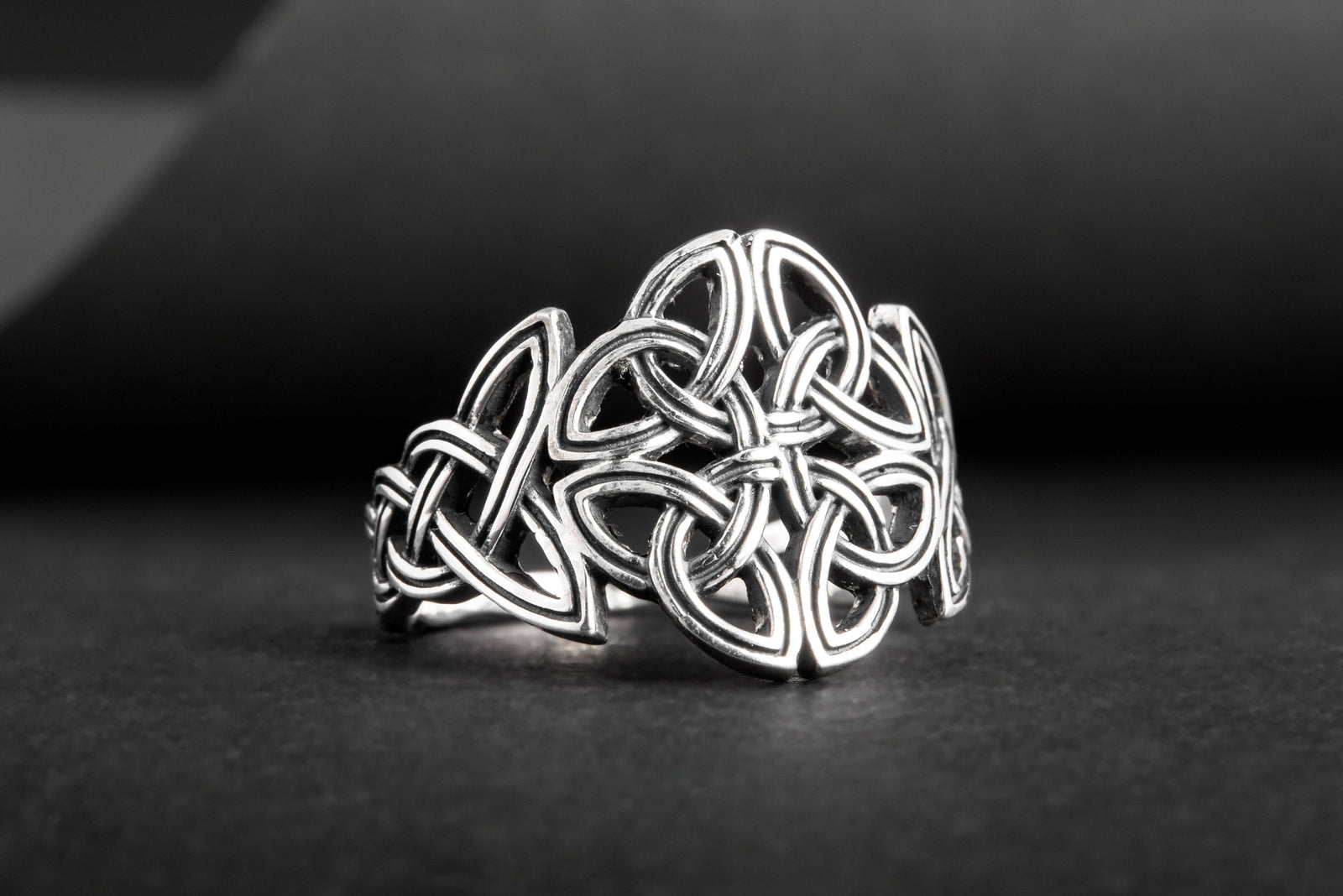 Bague Ornement Viking — Argent 925