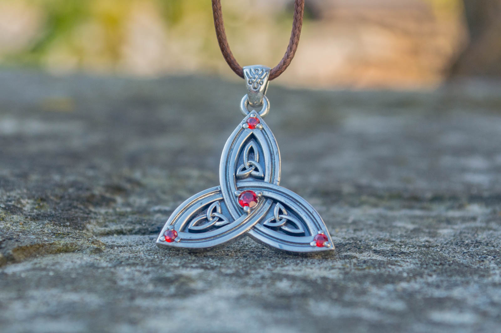 Pendentif Viking Leif — Argent 925