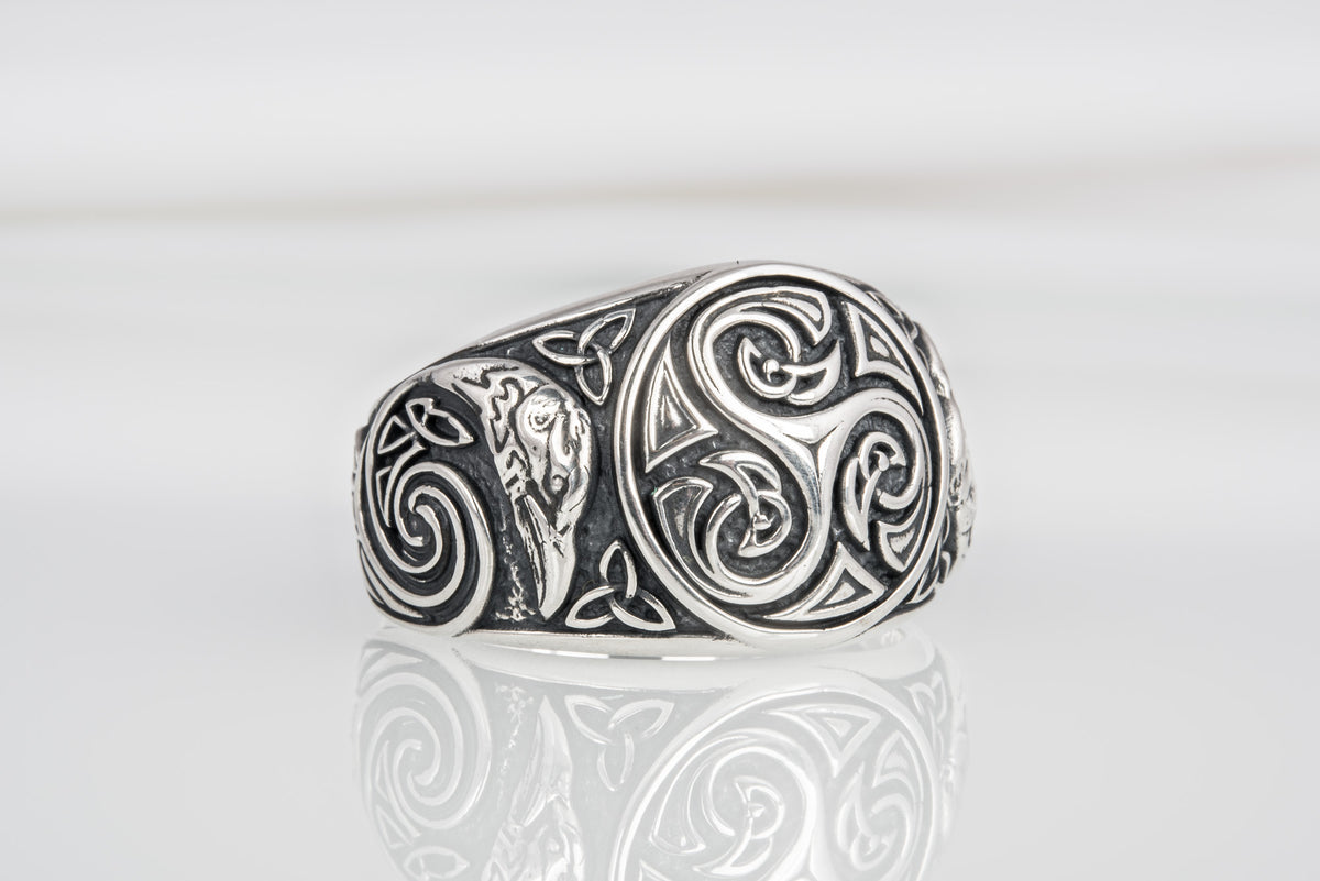 Bague Viking Valhalla — Argent 925