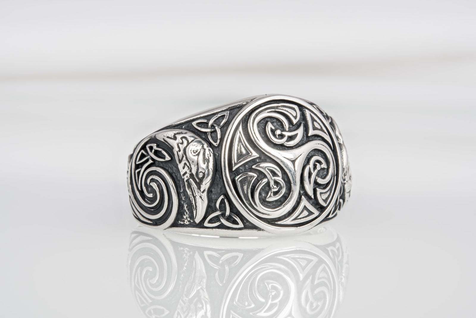 Bague Viking Valhalla — Argent 925