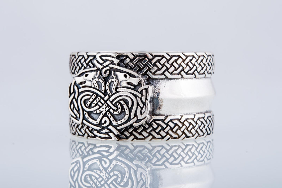 Bague Anneau Viking Freyja — Argent 925