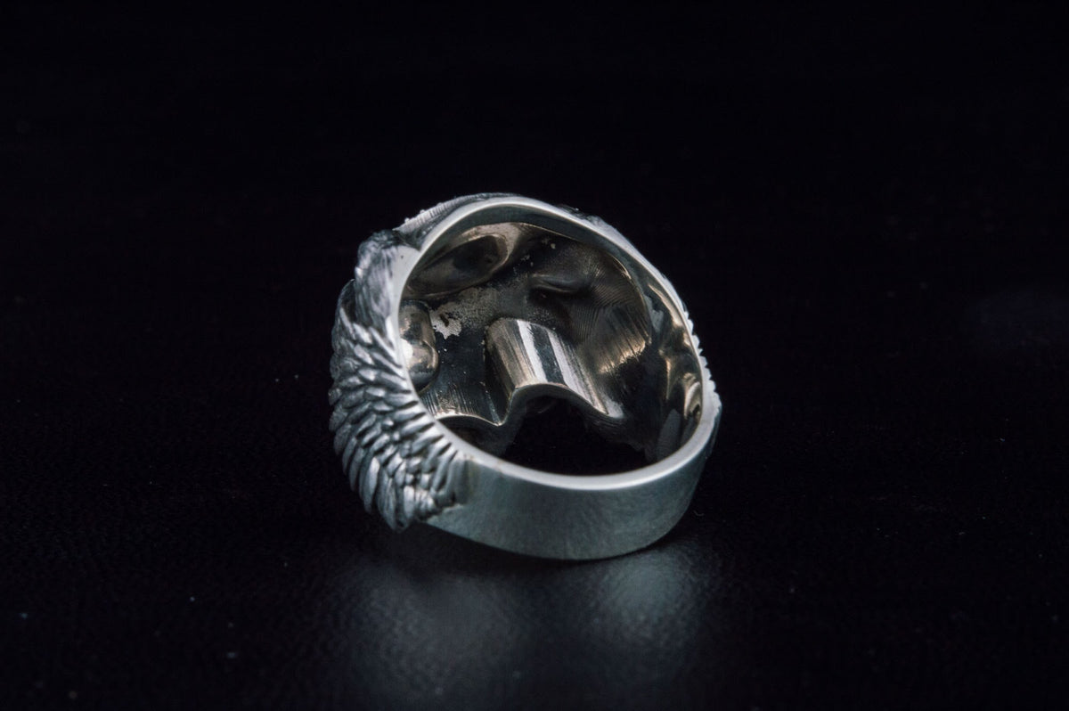 Bague Odin et Vegvisir — Argent 925