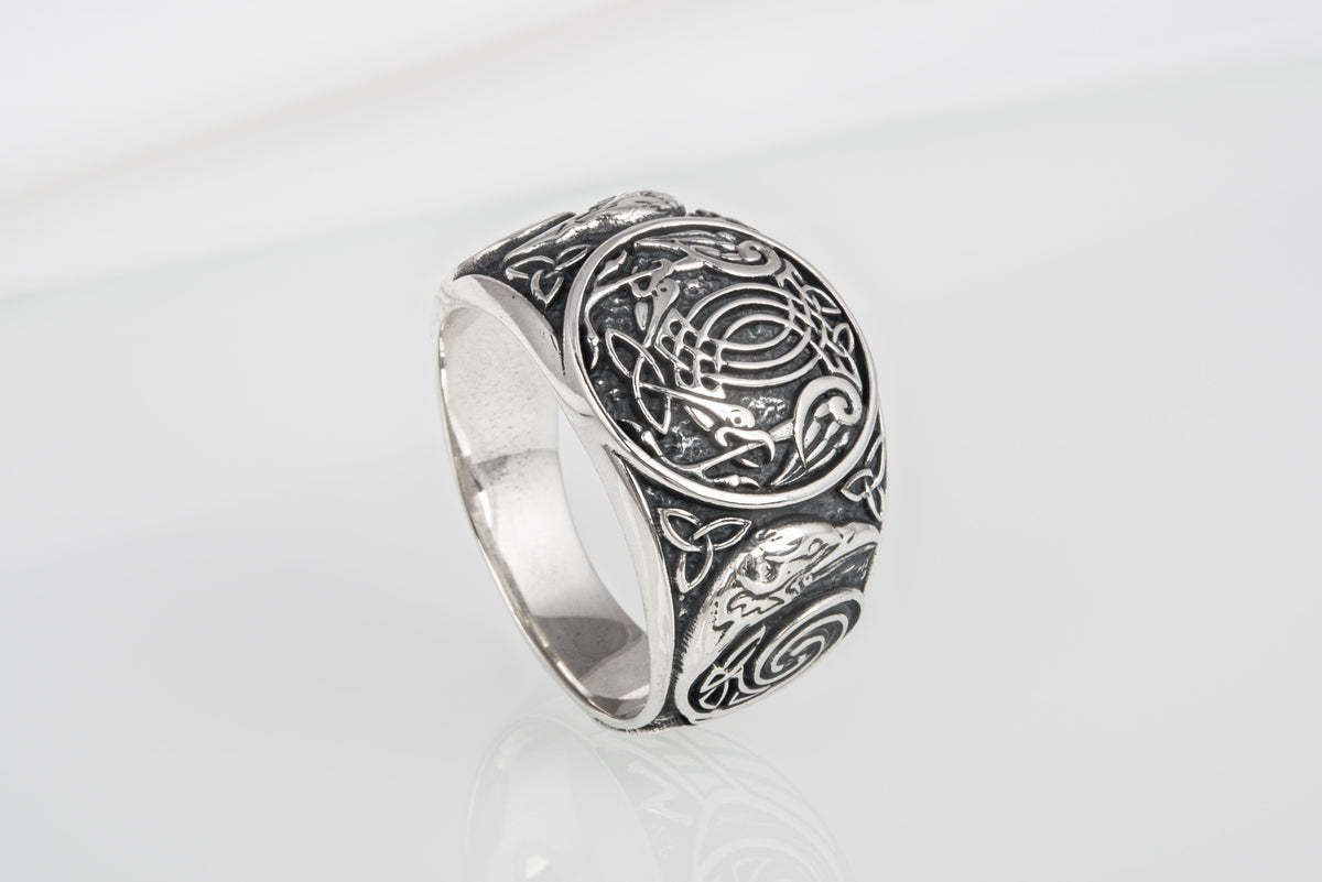 Bague Viking Midgard — Argent 925