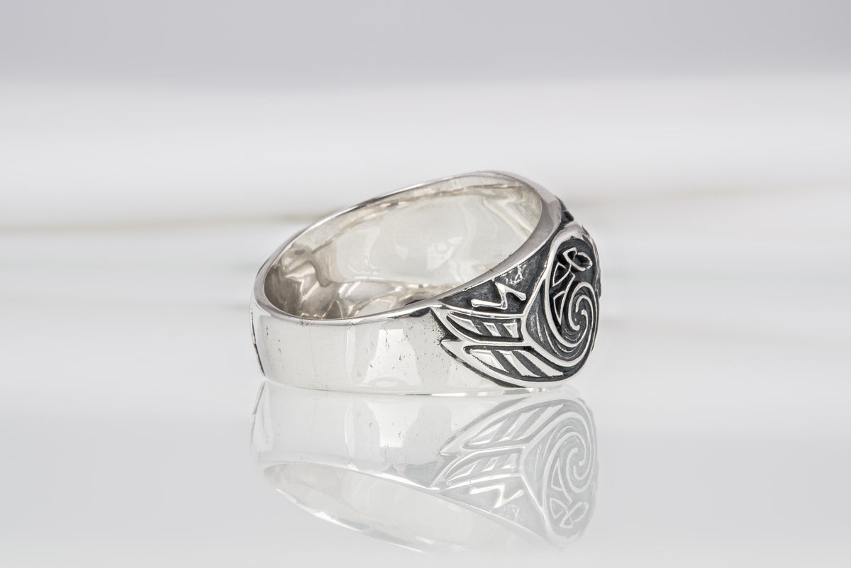 Bague Viking Asgard — Argent 925