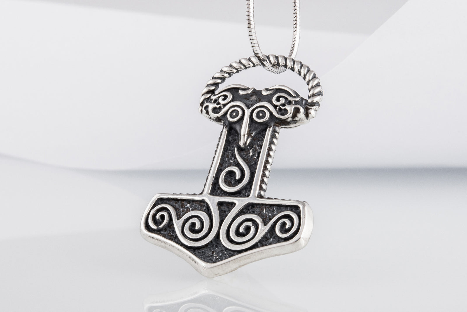 Pendentif Marteau de Thor et Mjölnir Ketil — Argent 925