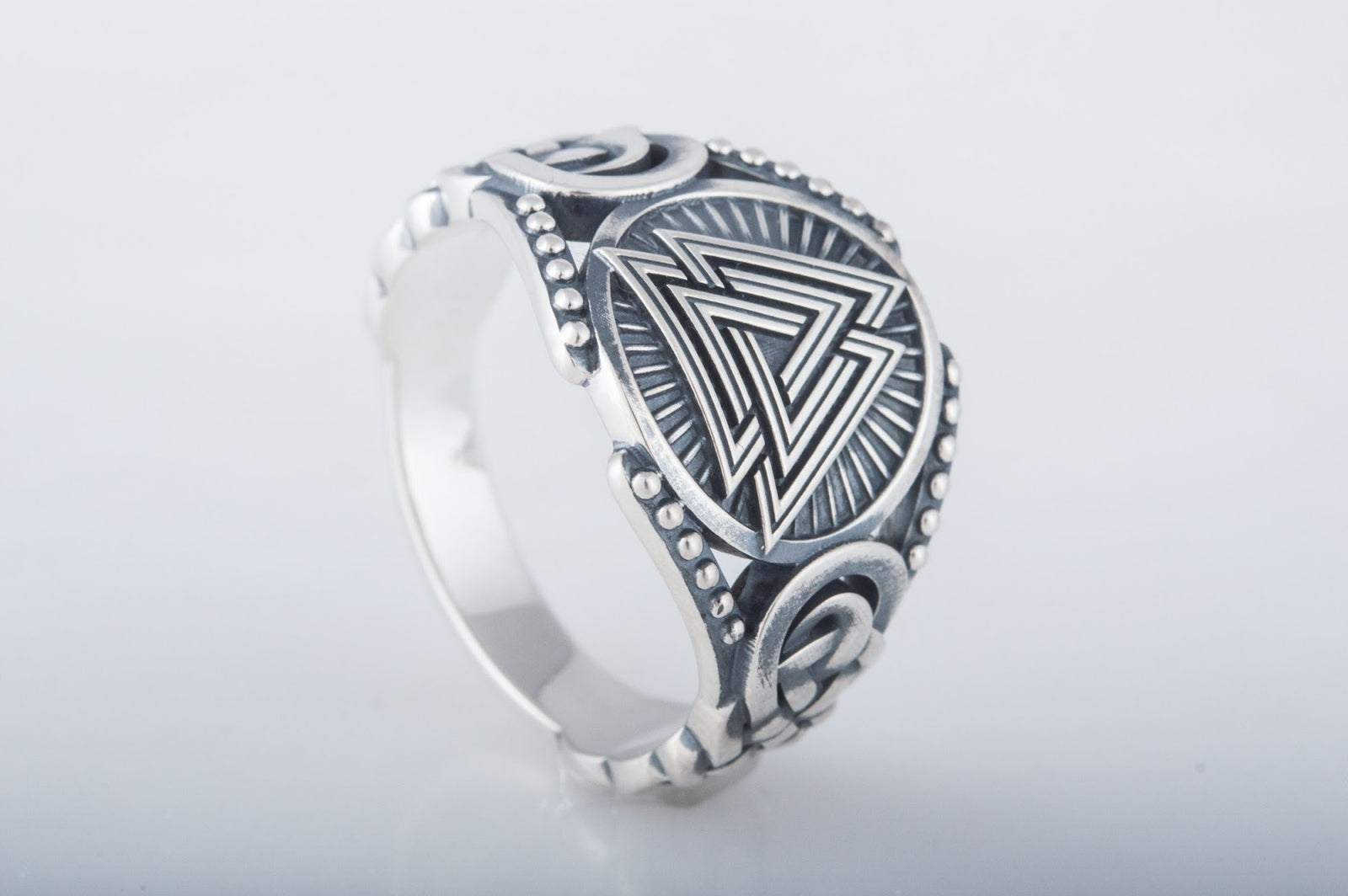 Bague Chevalière Viking Rurik — Argent 925