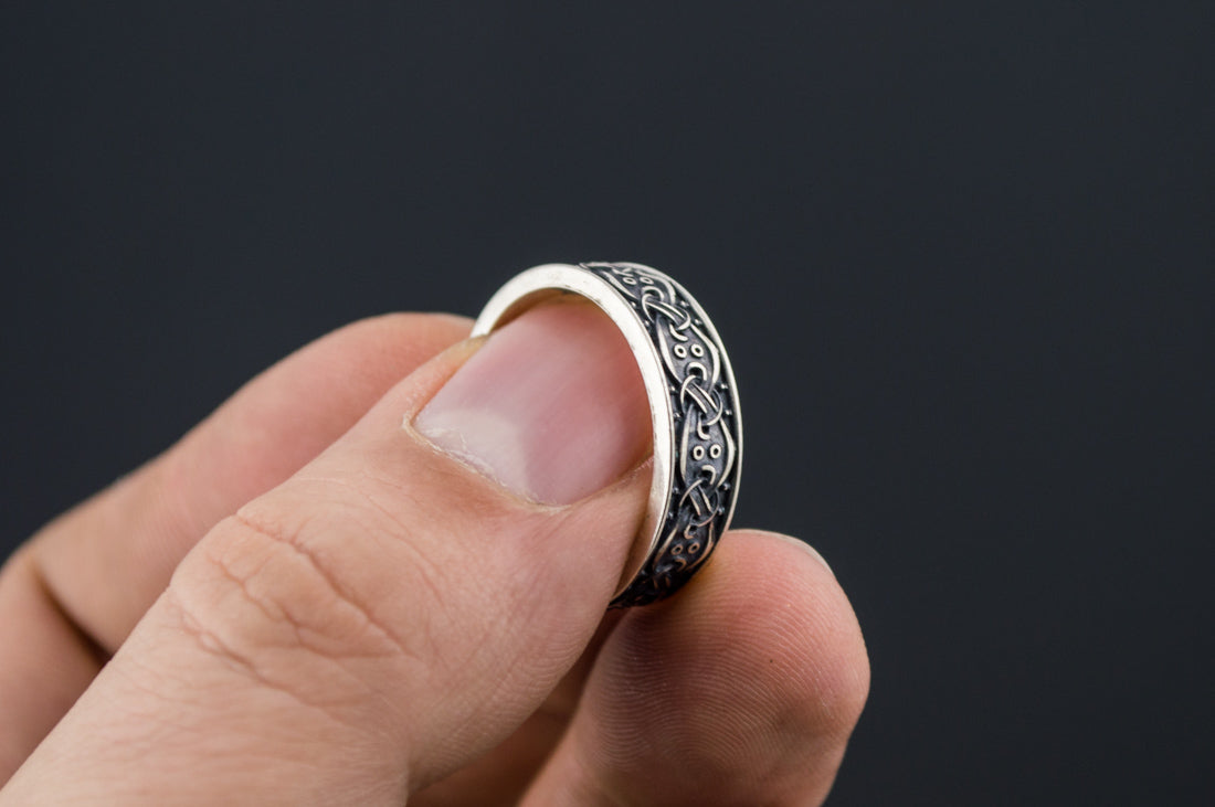 Bague Ornement Ivar — Argent 925