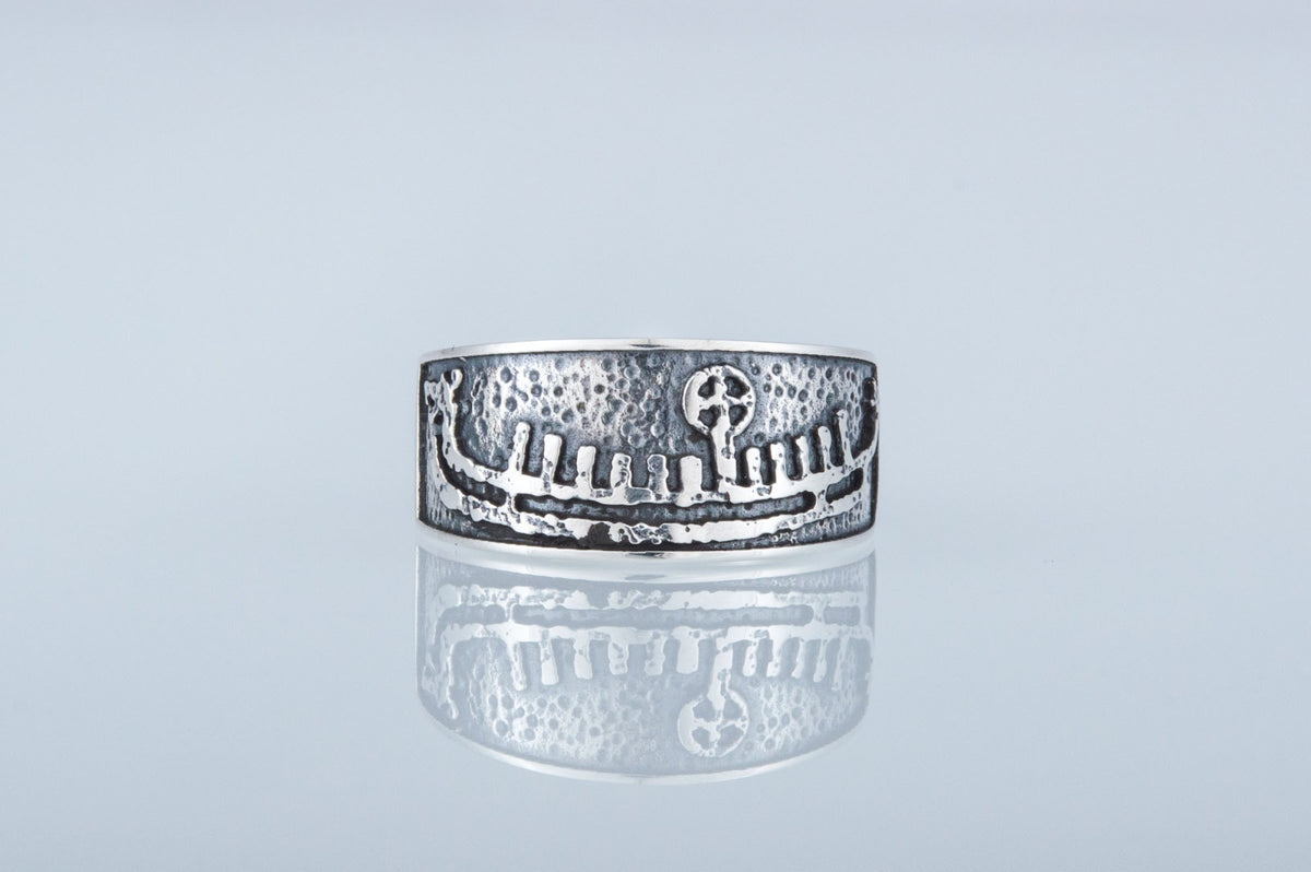 Bague Drakkar Anneau — Argent 925
