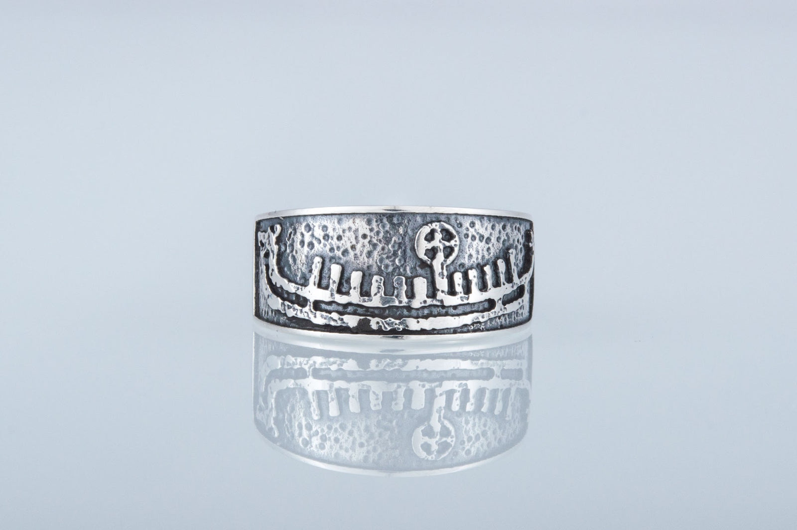 Bague Drakkar Anneau — Argent 925
