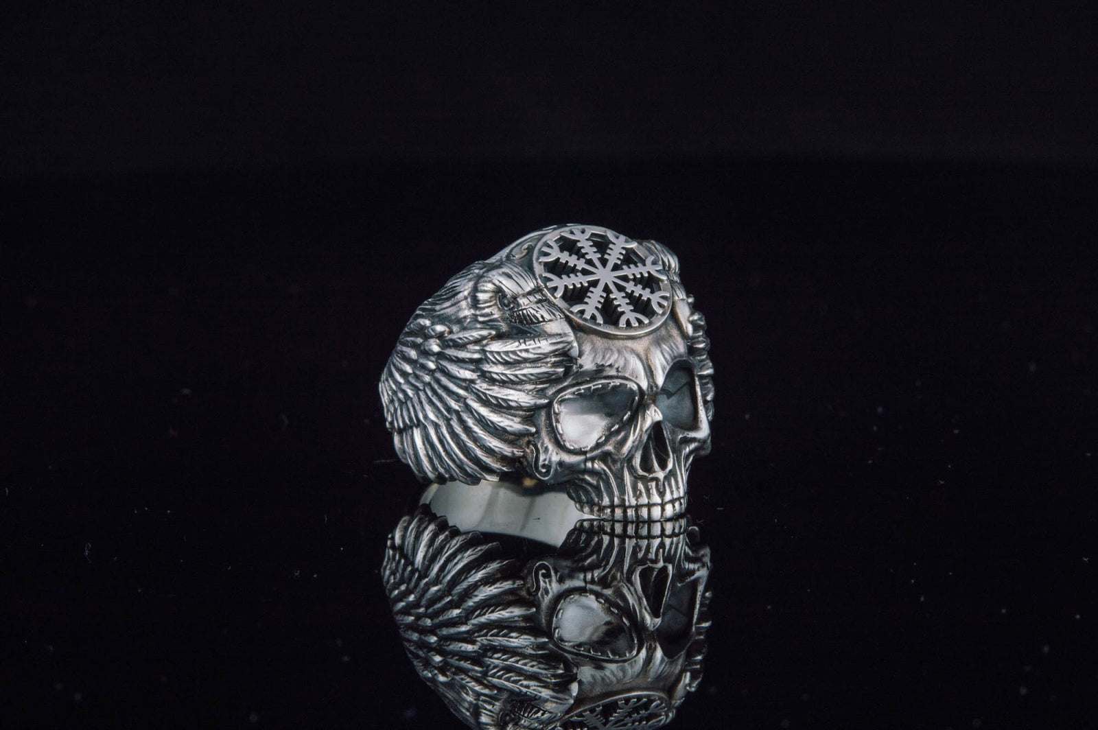 Bague Dieux Vikings Ivar — Argent 925