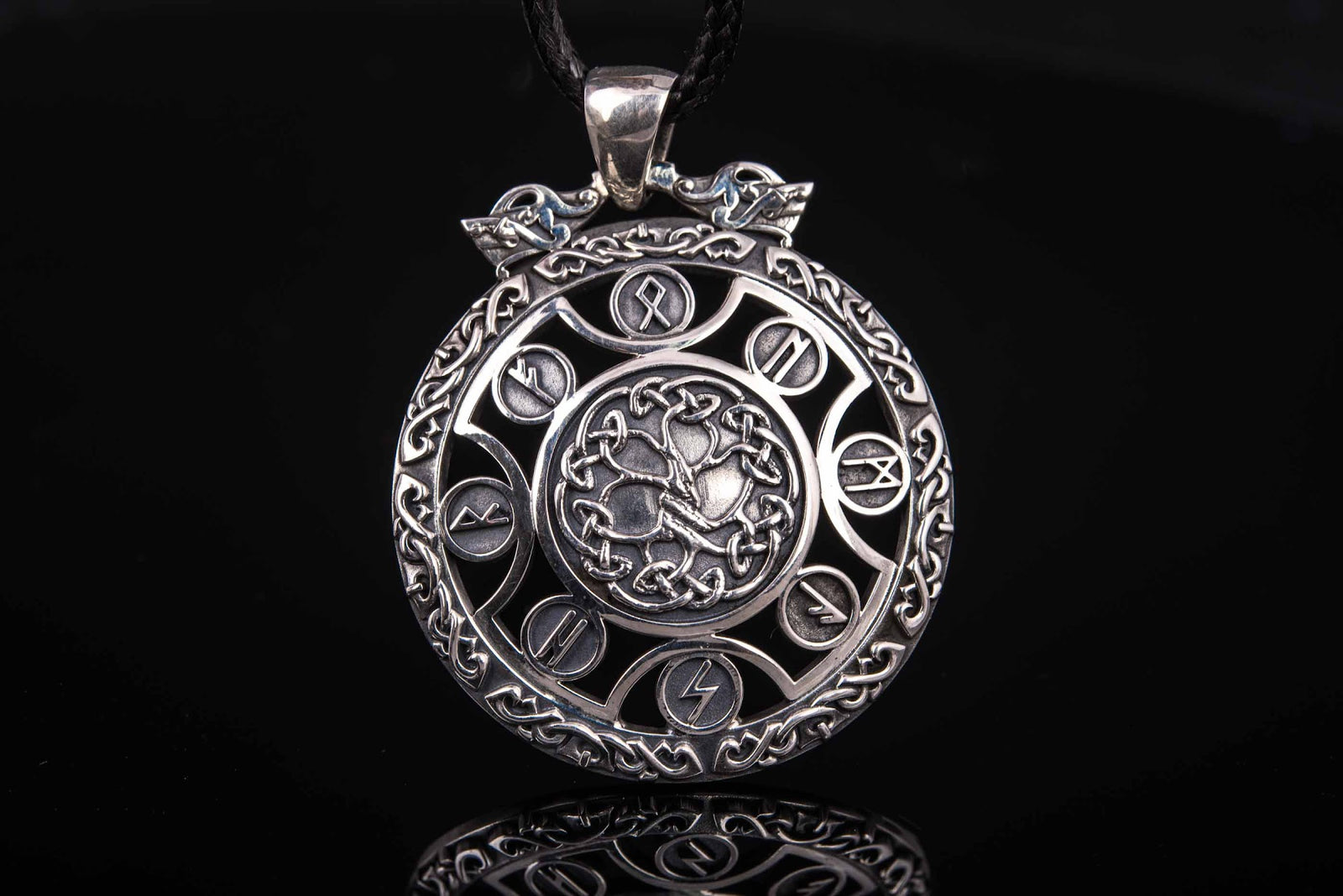 Pendentif Viking Olaf — Argent 925