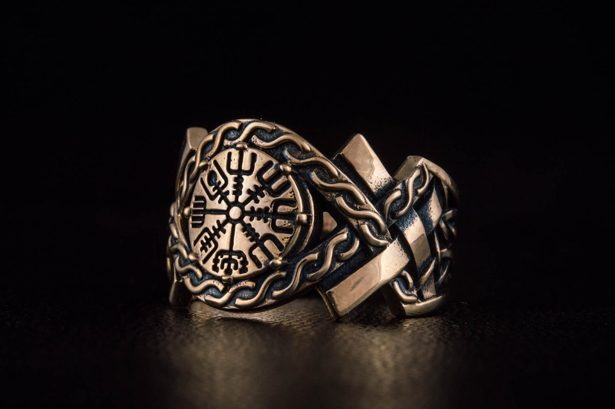 Bague Chevalière Ketil — Bronze