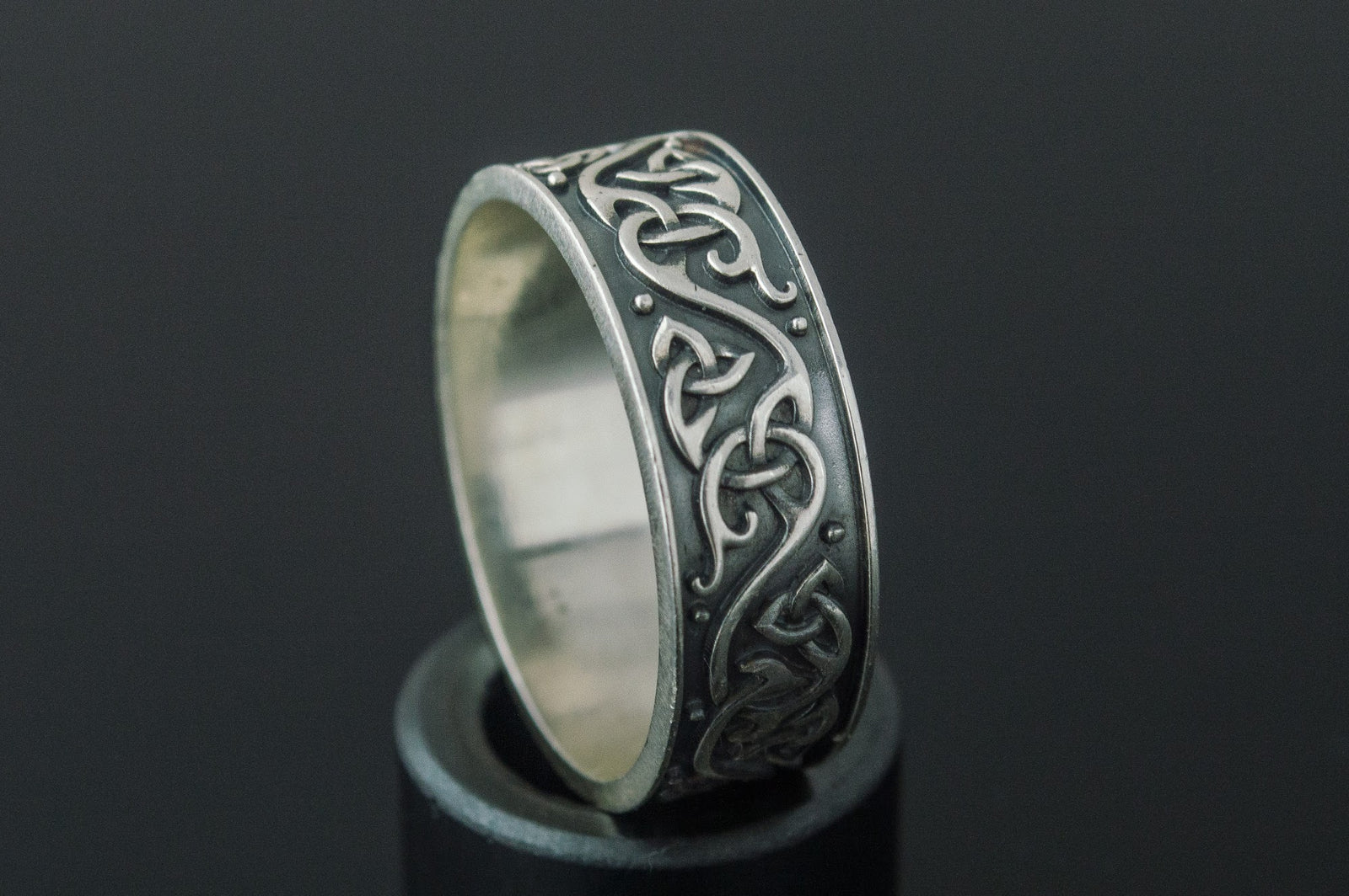 Bague Anneau Viking Halvar — Argent 925