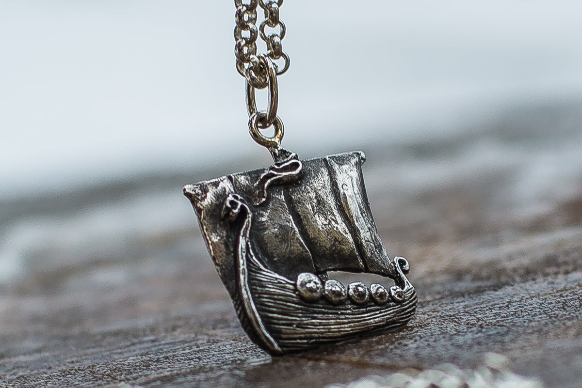 Pendentif Navire — Argent 925