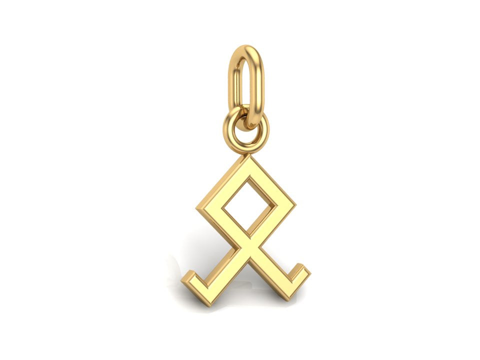 Pendentif Rune Petit Modèle — Argent 925