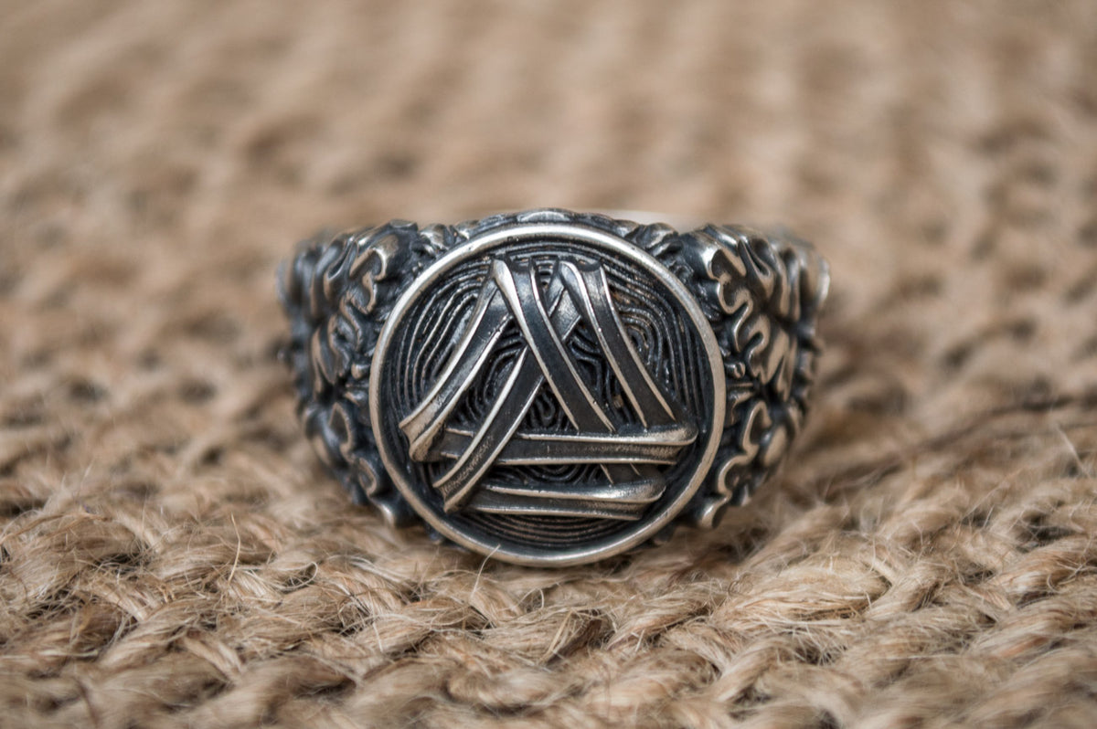 Bague Viking Egil — Argent 925