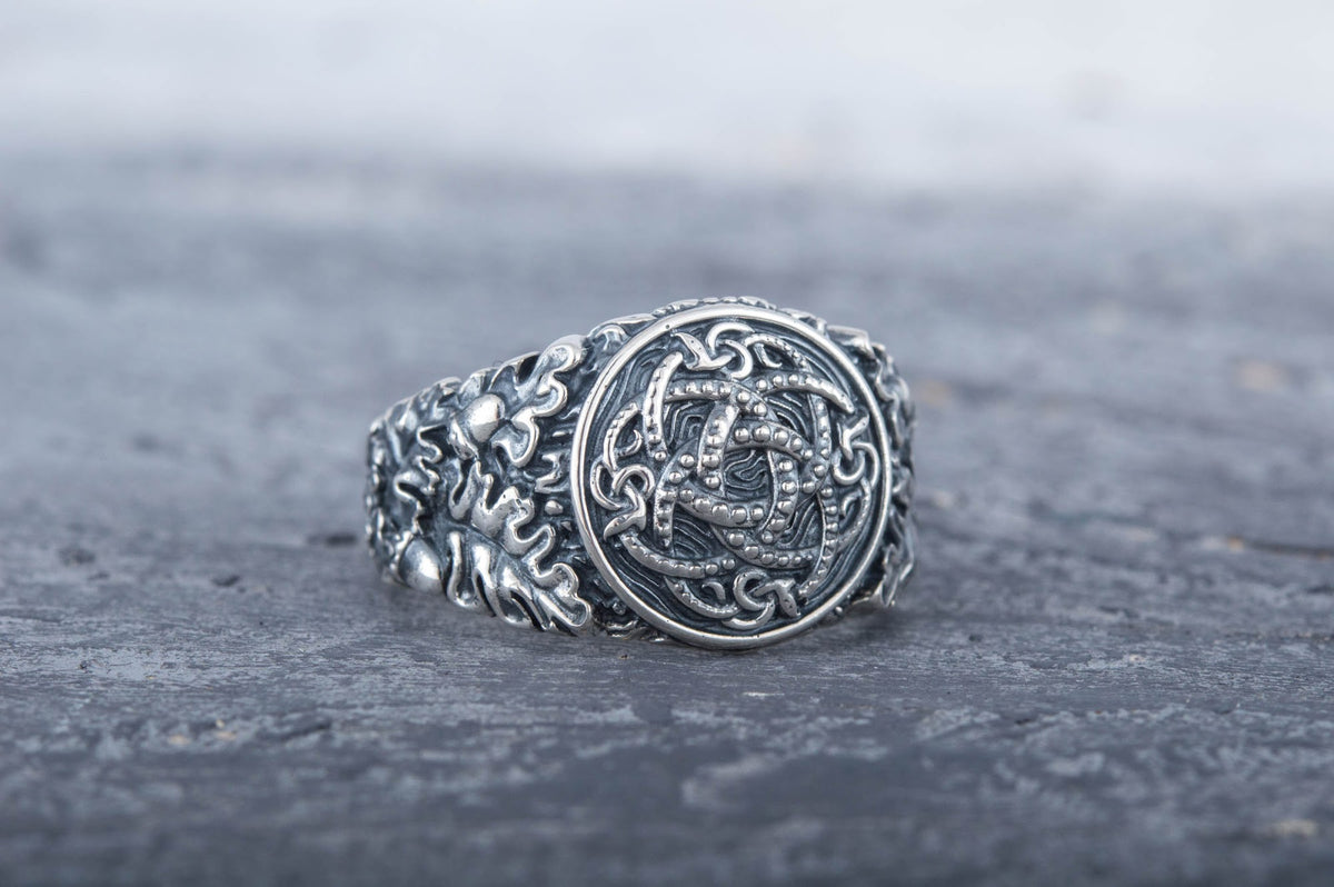 Bague Viking Olaf — Argent 925