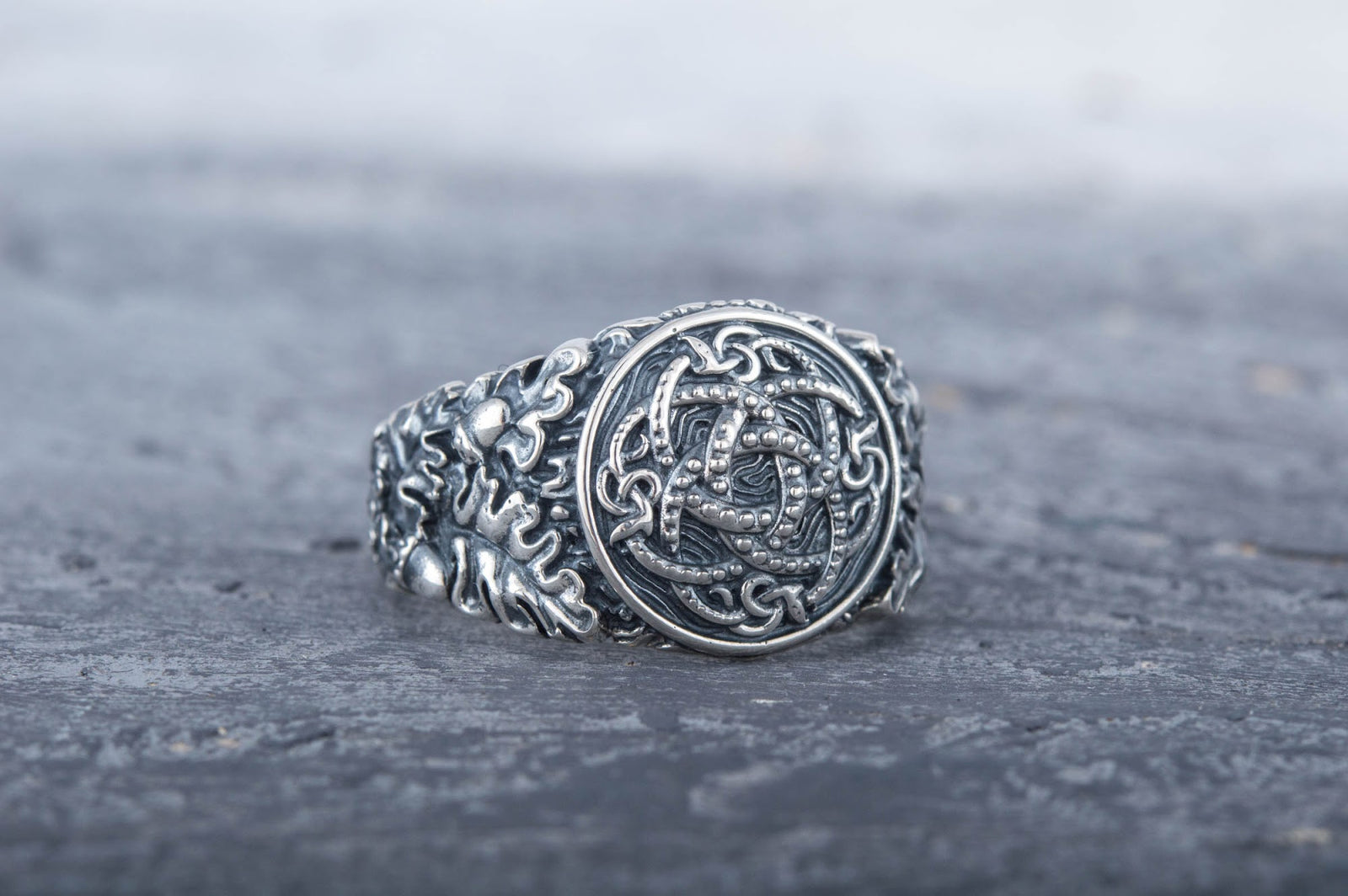 Bague Viking Olaf — Argent 925