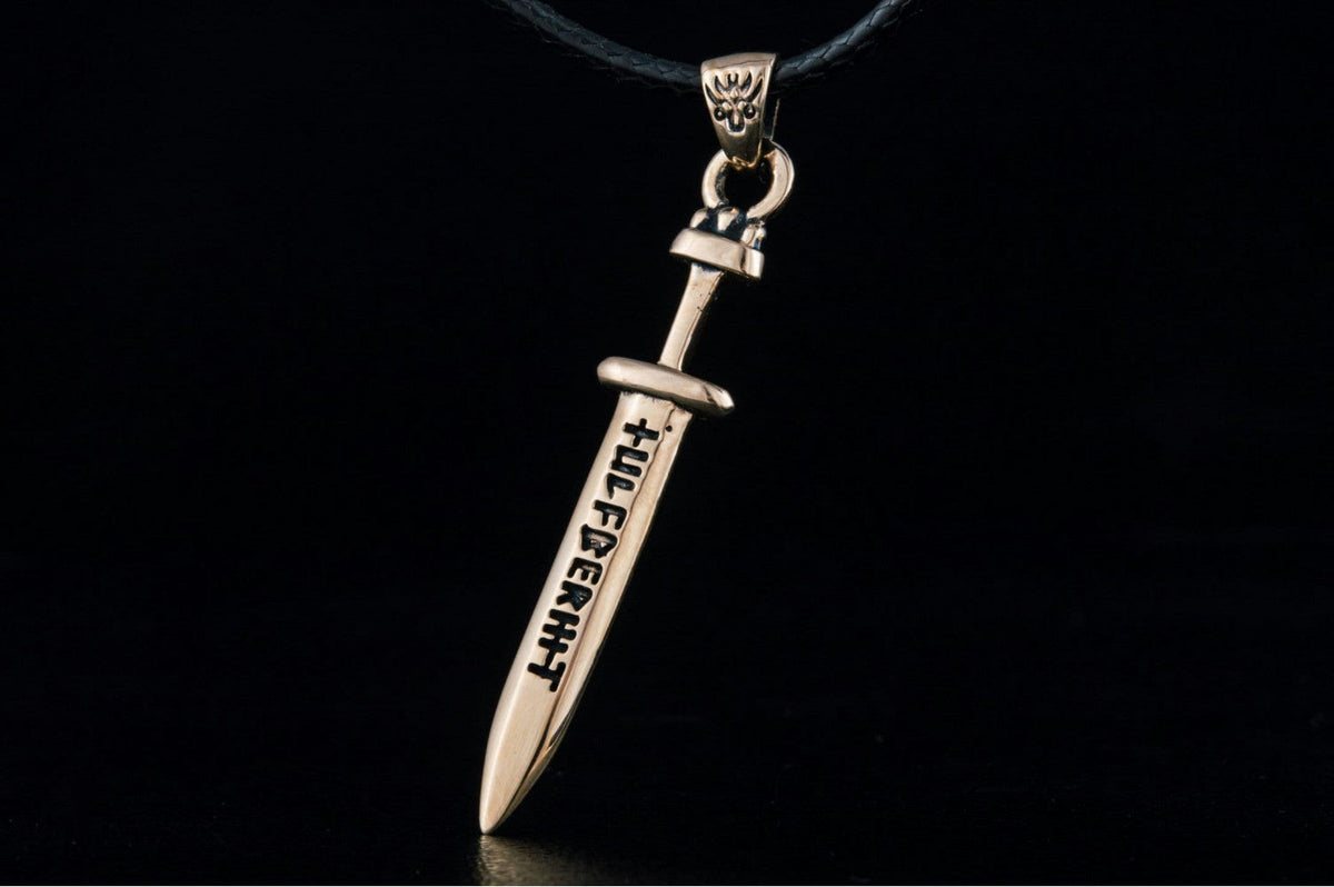 Pendentif Épée — Bronze