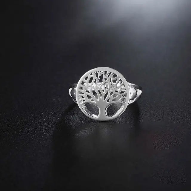 BAGUE ARBRE DE VIE ARGENTÉ (ARGENTÉ) - Viking Héritage