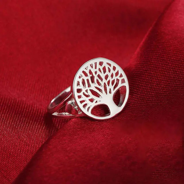 BAGUE ARBRE DE VIE ARGENTÉ (ARGENTÉ) - Viking Héritage