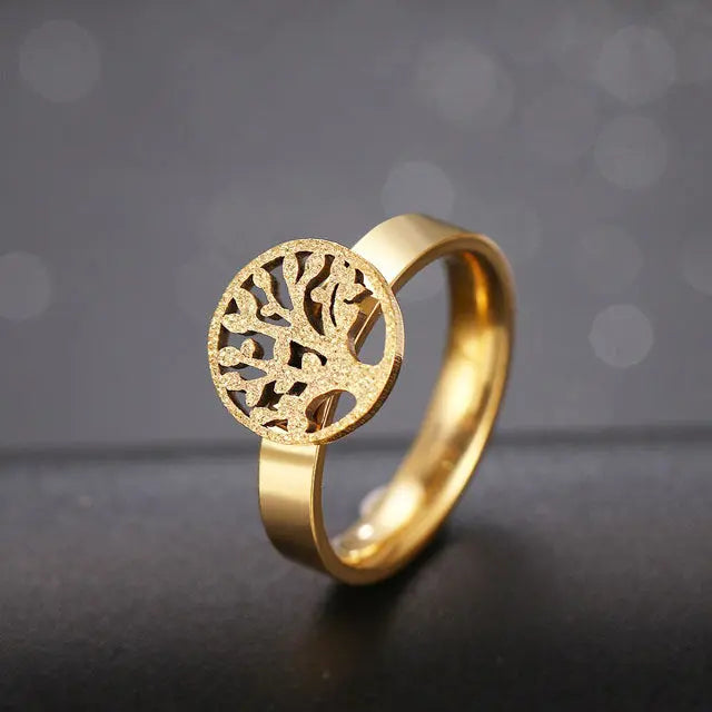 BAGUE ARBRE DE VIE ENSOLEILLÉ - Viking Héritage