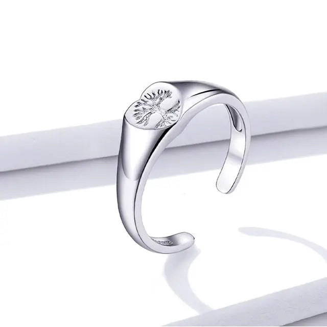 BAGUE ARBRE DE VIE FIN (ARGENT) - Viking Héritage