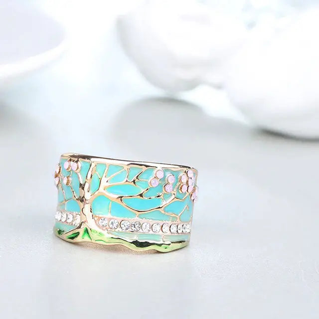 BAGUE ARBRE DE VIE PORTE BONHEUR - Viking Héritage