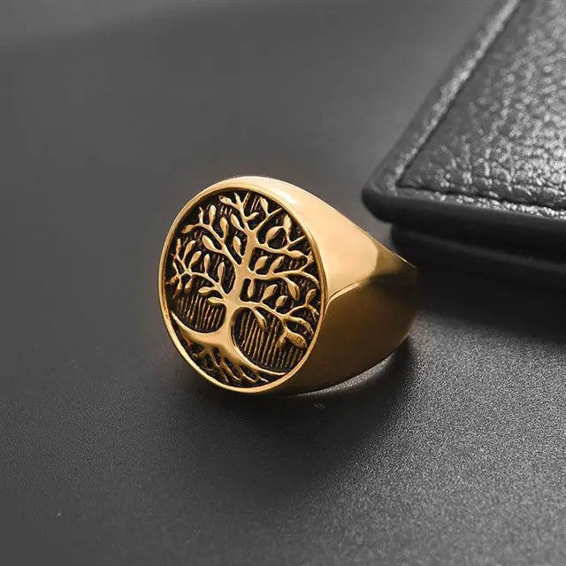 BAGUE ARBRE DE VIE - Viking Héritage
