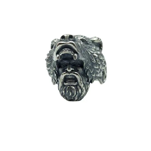 BAGUE BERSERKER (ARGENT) - Viking Héritage