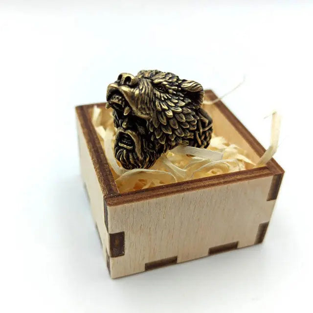 BAGUE BERSERKER (BRONZE MASSIF) - Viking Héritage