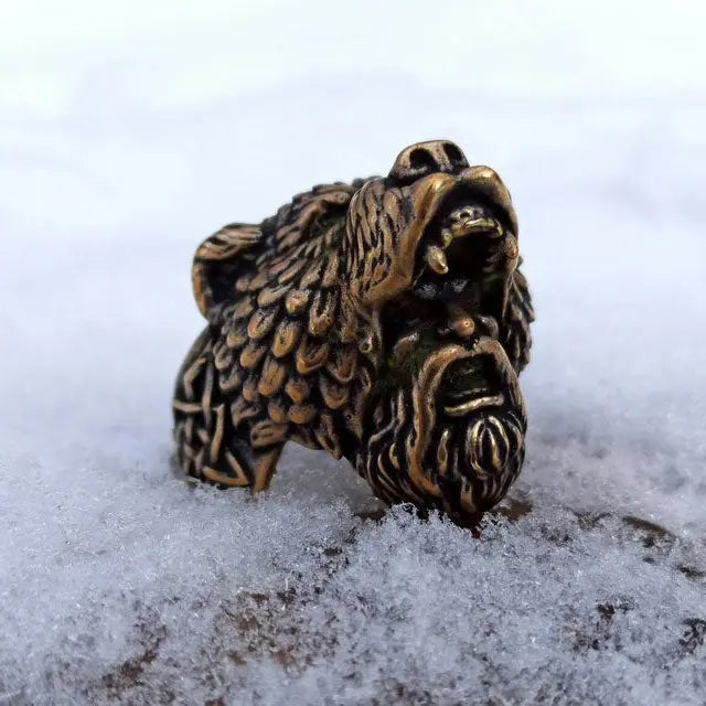 BAGUE BERSERKER (BRONZE MASSIF) - Viking Héritage