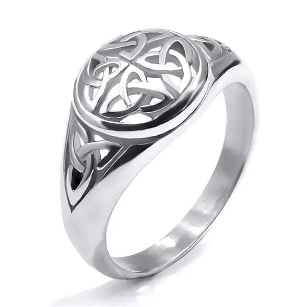 Bague Mixte entrelacs Pointus - Argent 925 Et Pierre Naturelle