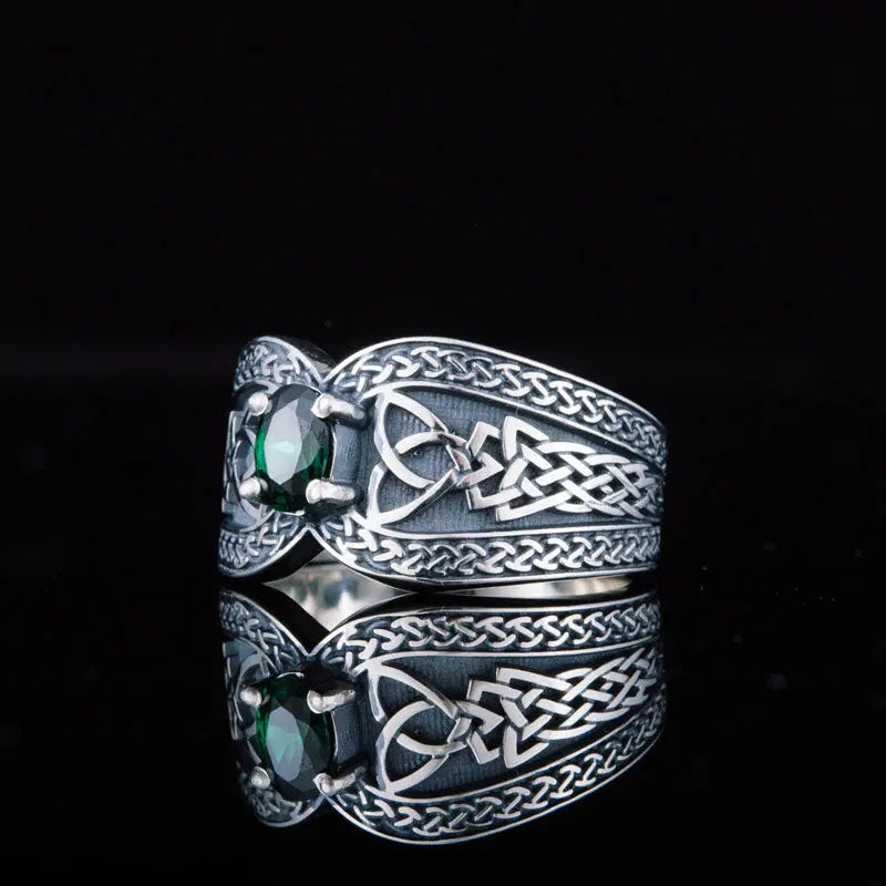BAGUE CELTIQUE (ARGENT) - Viking Héritage