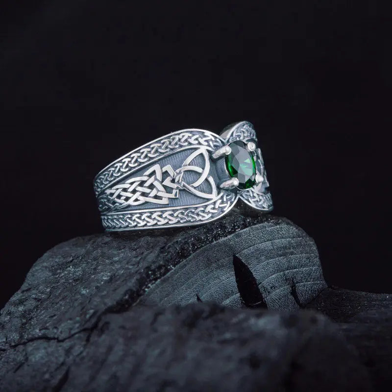BAGUE CELTIQUE (ARGENT) - Viking Héritage