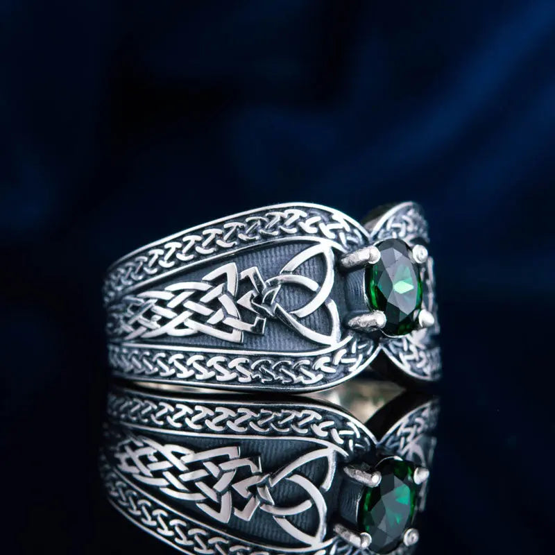 BAGUE CELTIQUE (ARGENT) - Viking Héritage