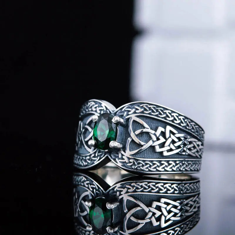 BAGUE CELTIQUE (ARGENT) - Viking Héritage