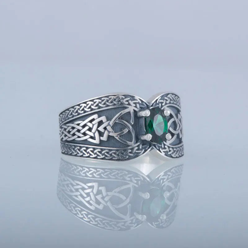 BAGUE CELTIQUE (ARGENT) - Viking Héritage