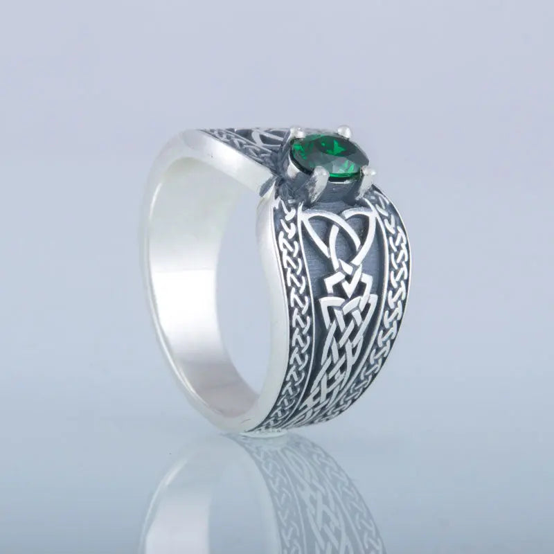 BAGUE CELTIQUE (ARGENT) - Viking Héritage