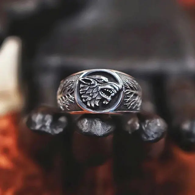 BAGUE CRAINTE DU LOUP FENRIR - Viking Héritage