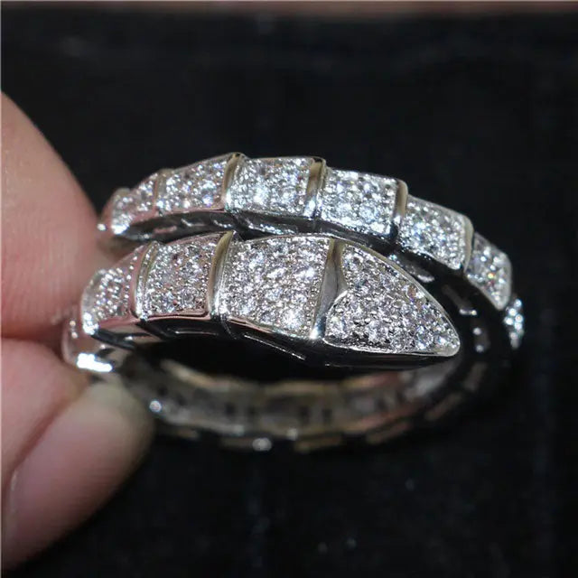 BAGUE ÉCAILLE DE SERPENT (ARGENT) - Viking Héritage