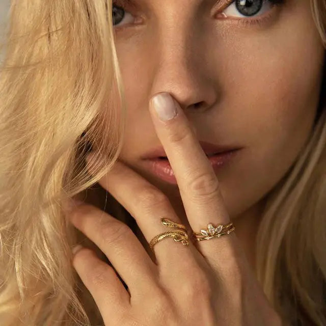 BAGUE ESPRIT SERPENT - Viking Héritage