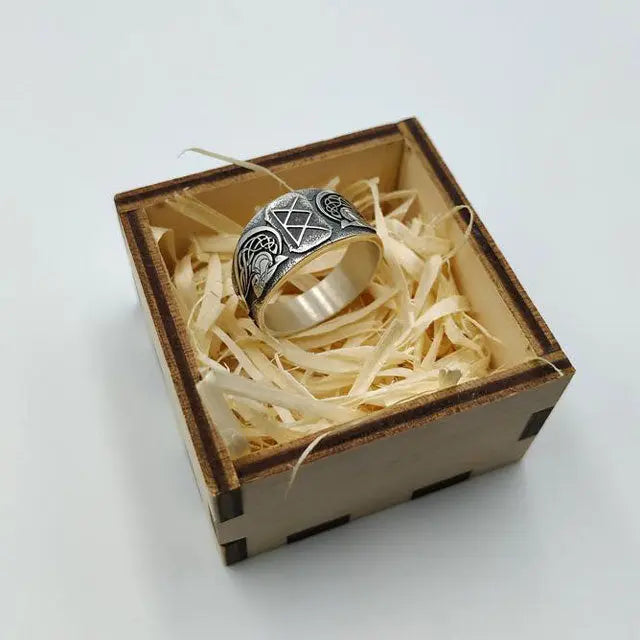 BAGUE FREYA (ARGENT) - Viking Héritage