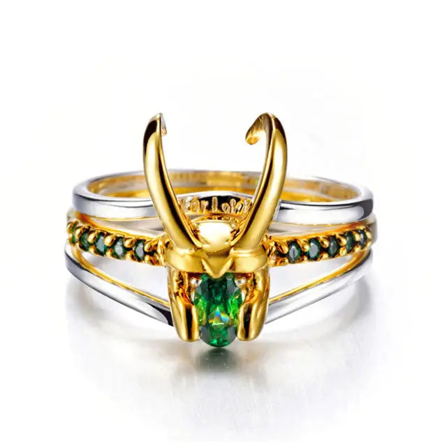 BAGUE LOKI (ARGENT) - Viking Héritage