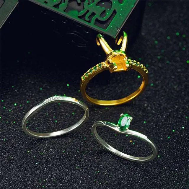 BAGUE LOKI (ARGENT) - Viking Héritage
