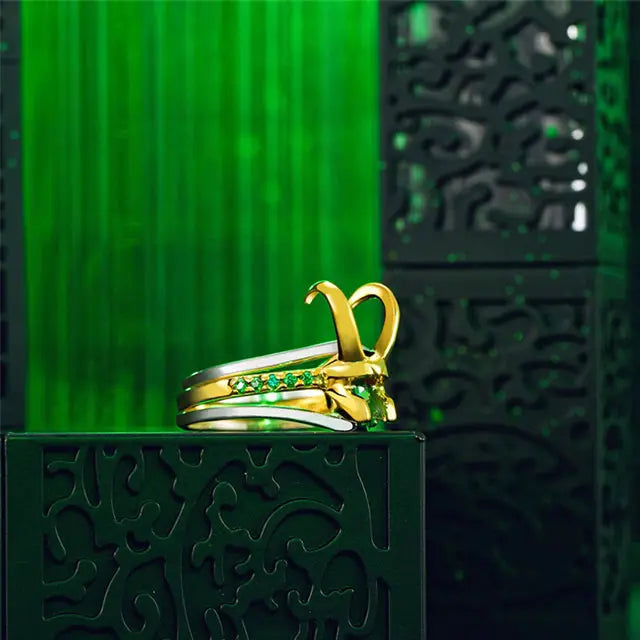 BAGUE LOKI (ARGENT) - Viking Héritage
