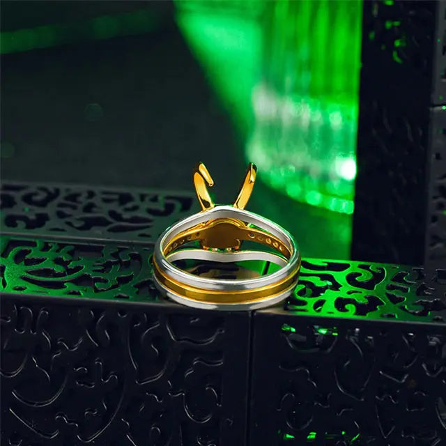 BAGUE LOKI (ARGENT) - Viking Héritage